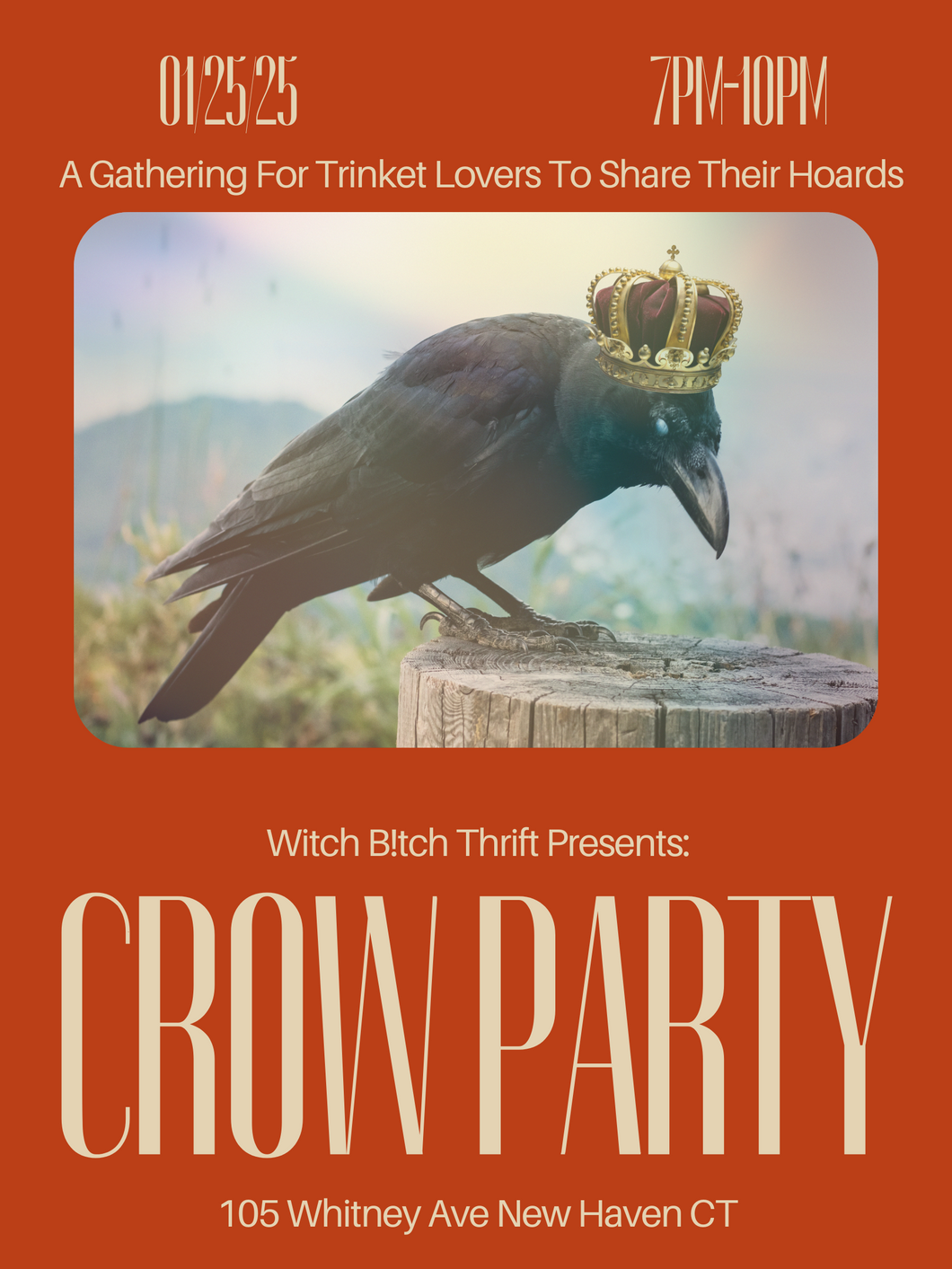 01/25 - Crow Party (Shiny Object Swap)