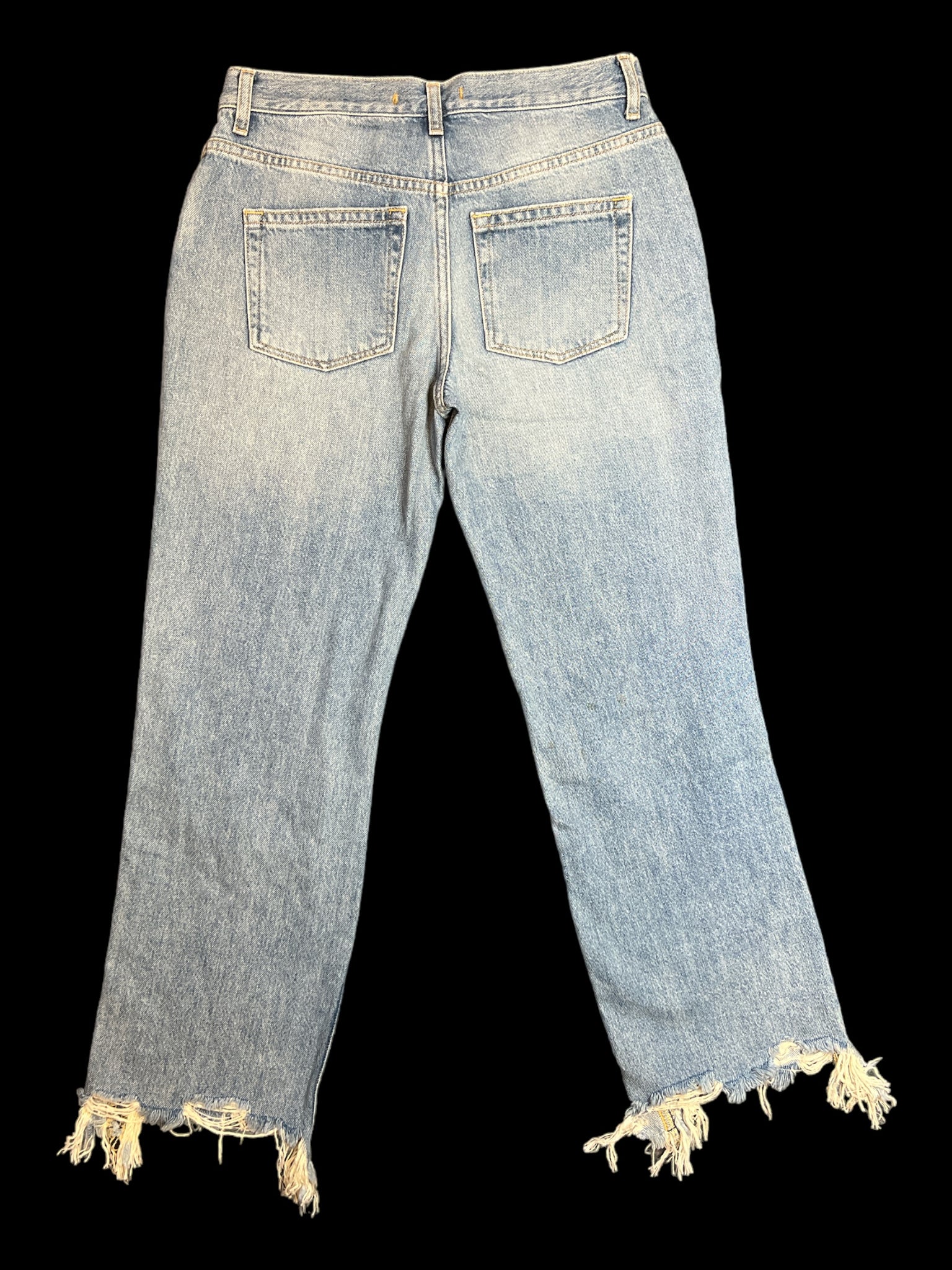 Witch Bitch Thrift High-Waisted Distressed Jeans